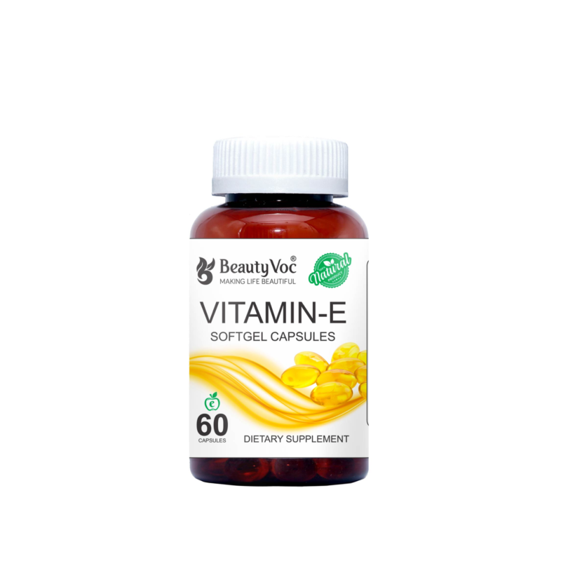 Beauty Voc Vitamin-E Softgel Capsules (60 Capsules)