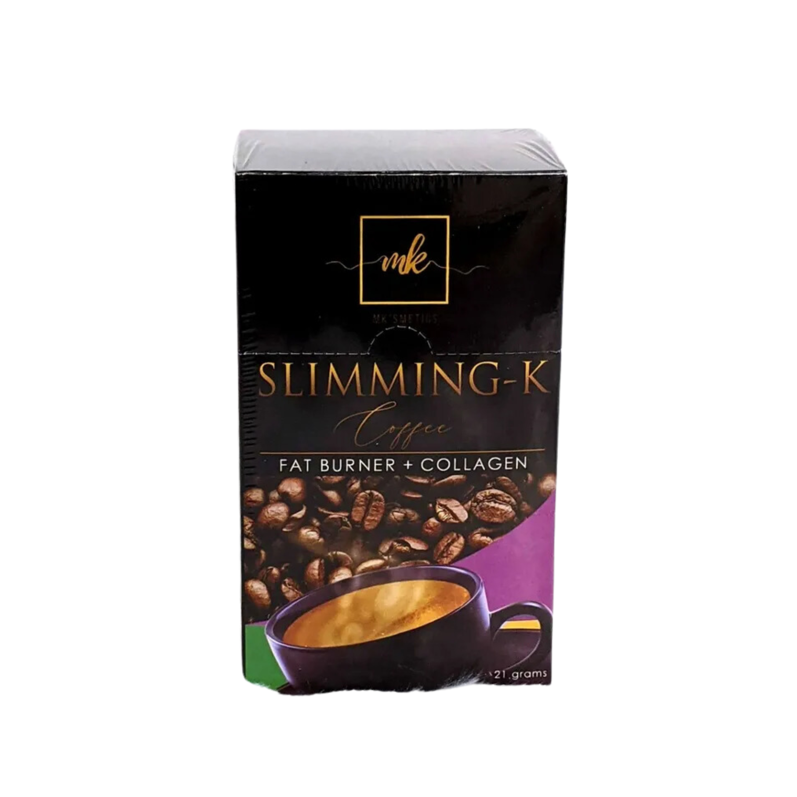 Slimming-K Original Coffee Fat Burner + Collagen-10 Sachets X 21g