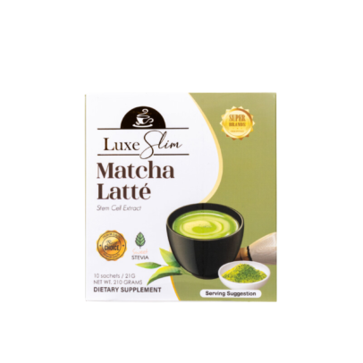 Luxe Slim Matcha Latte Stem Cell Extract 10 Sachets X 21g