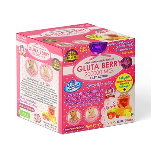 GLuta Berry Juice 20000 mg Fast Action10 Sachets