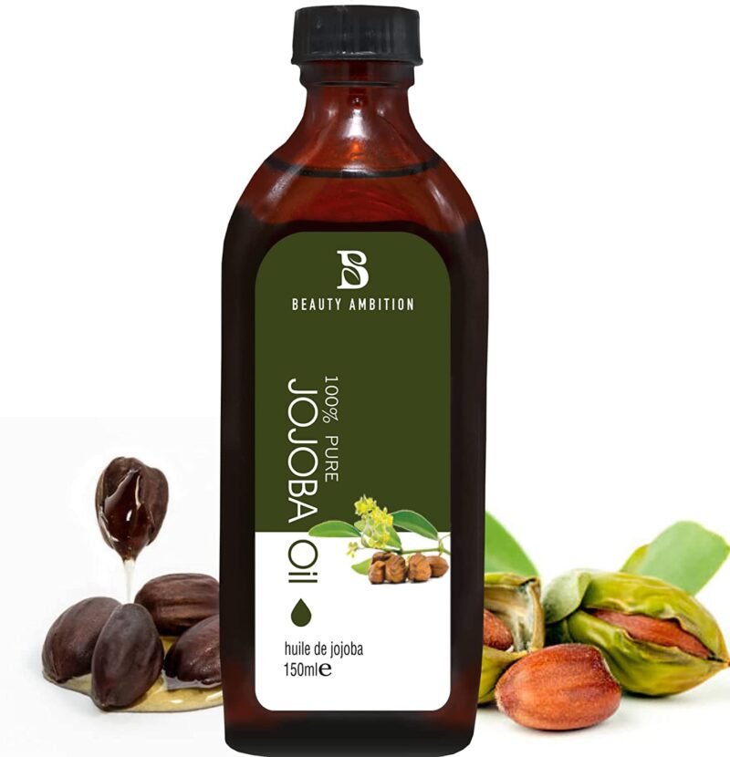 Jojoba Essential Oils for Hair, Scalp and Skin Care - 150 Ml (Jojoba Oil)