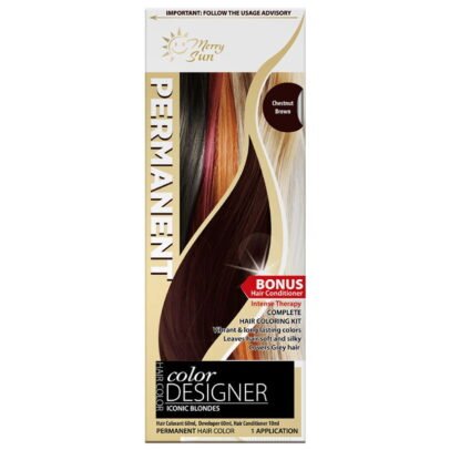 Merry Sun Hair Permanent Color Chestnut Brown