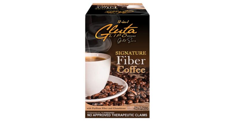 Gluta Lipo 12 in 1 Signature Fiber Coffe 21x10 Sachets