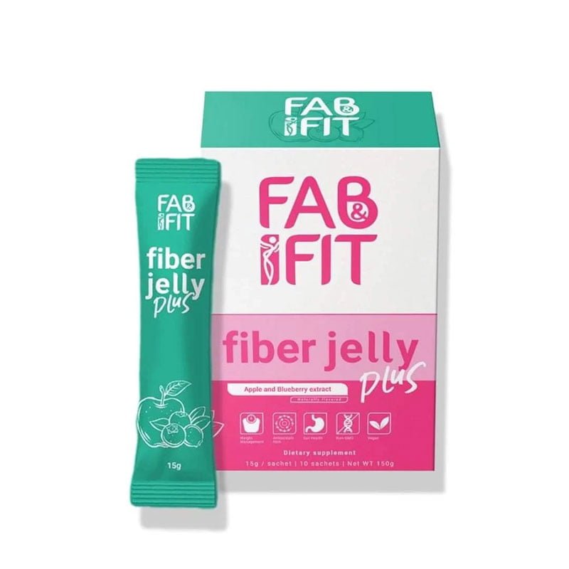 Fab & Fit Fiber Jelly Plus 10 Sachets x 15g