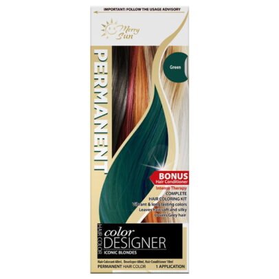 Merry Sun Permanent Hair Color Green
