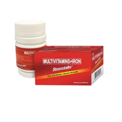 Multivitamins+Iron Stresstabs (30 Tablets)