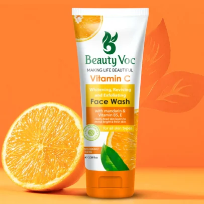 BEAUTY VOC VITAMIN C FACE WASH 100ML