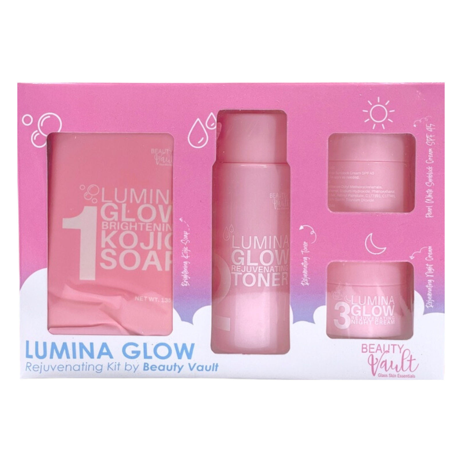 Beauty Vault Lumina Glow Rejuvenating Kit