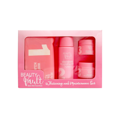 Beauty Vault Glass Skin Essentials Whitening And Maintenance Set