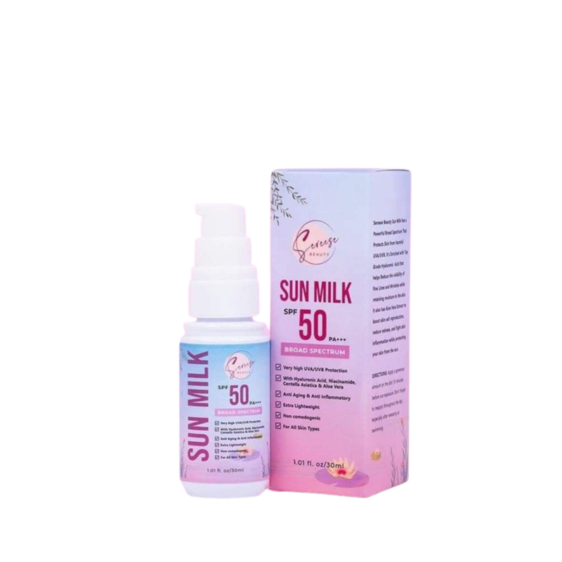 Sereese Beauty Sun Milk Spf 50 Pa+++ Broad Spectrum (30ml)