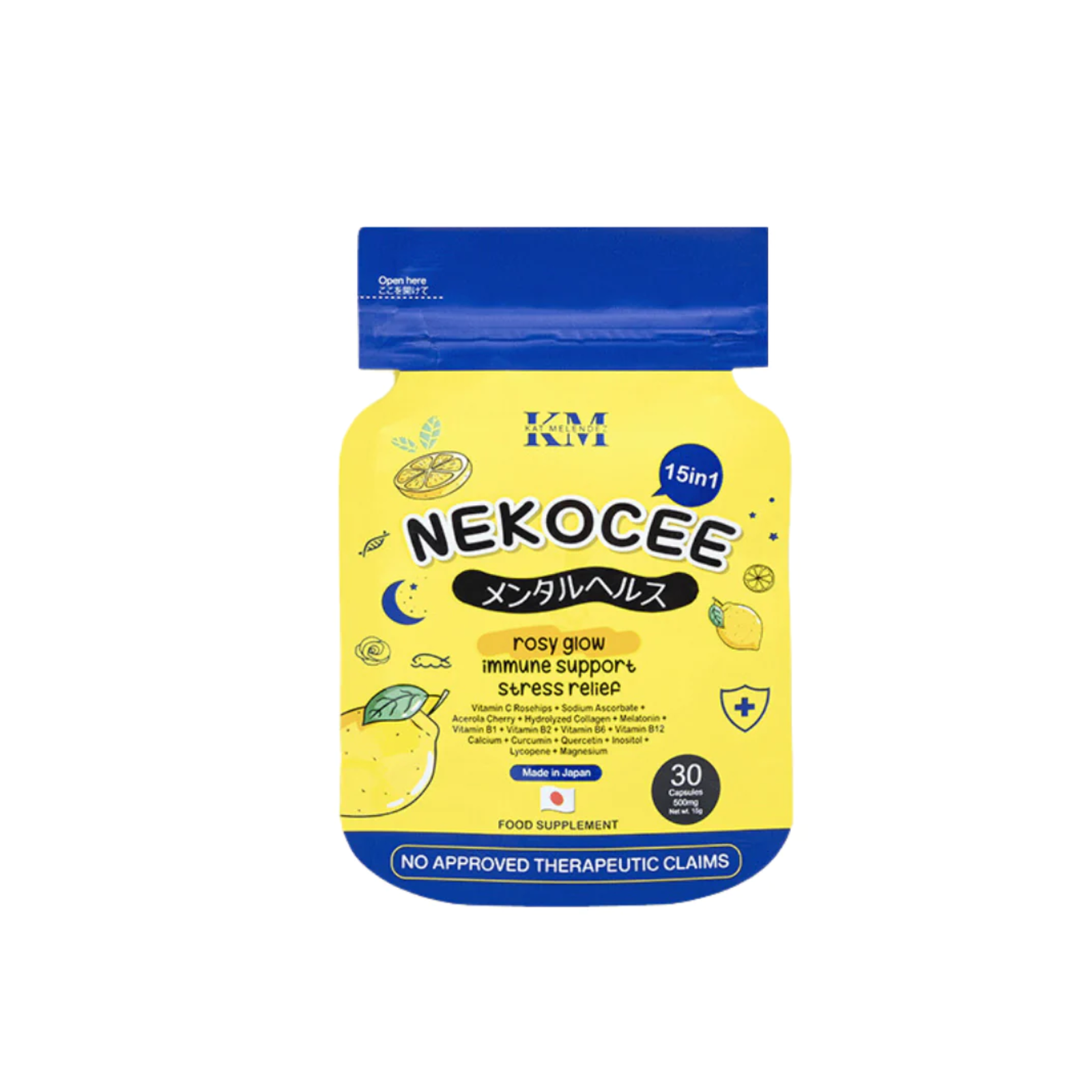 Nekocee 15 in 1 Rosy Glow (30 Capsule)