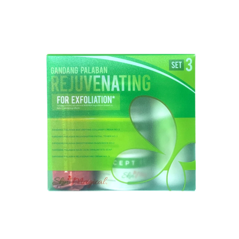 Gandang Palaban Rejuvenating For Exfoliation (Set 3)