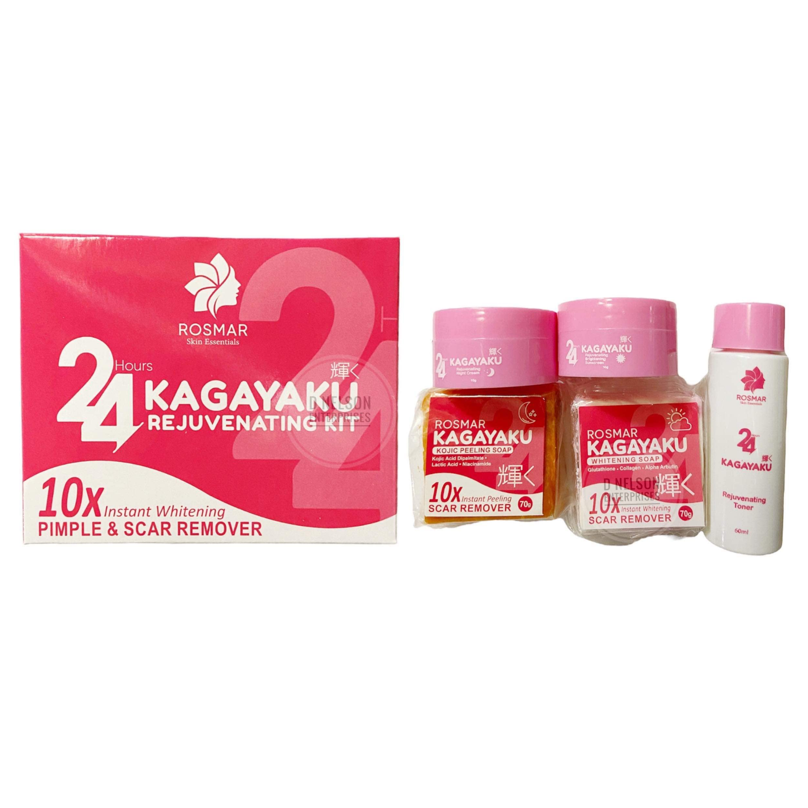 Rosmar Skin Essentials 24 Hours Kagayaku Rejuvenating Kit