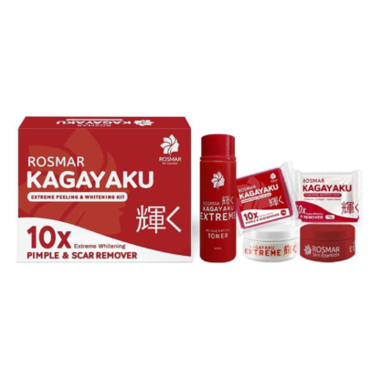 Rosmar Skin Essentials Rosmar Kagayaku Extreme Peeling & Whitening Kit