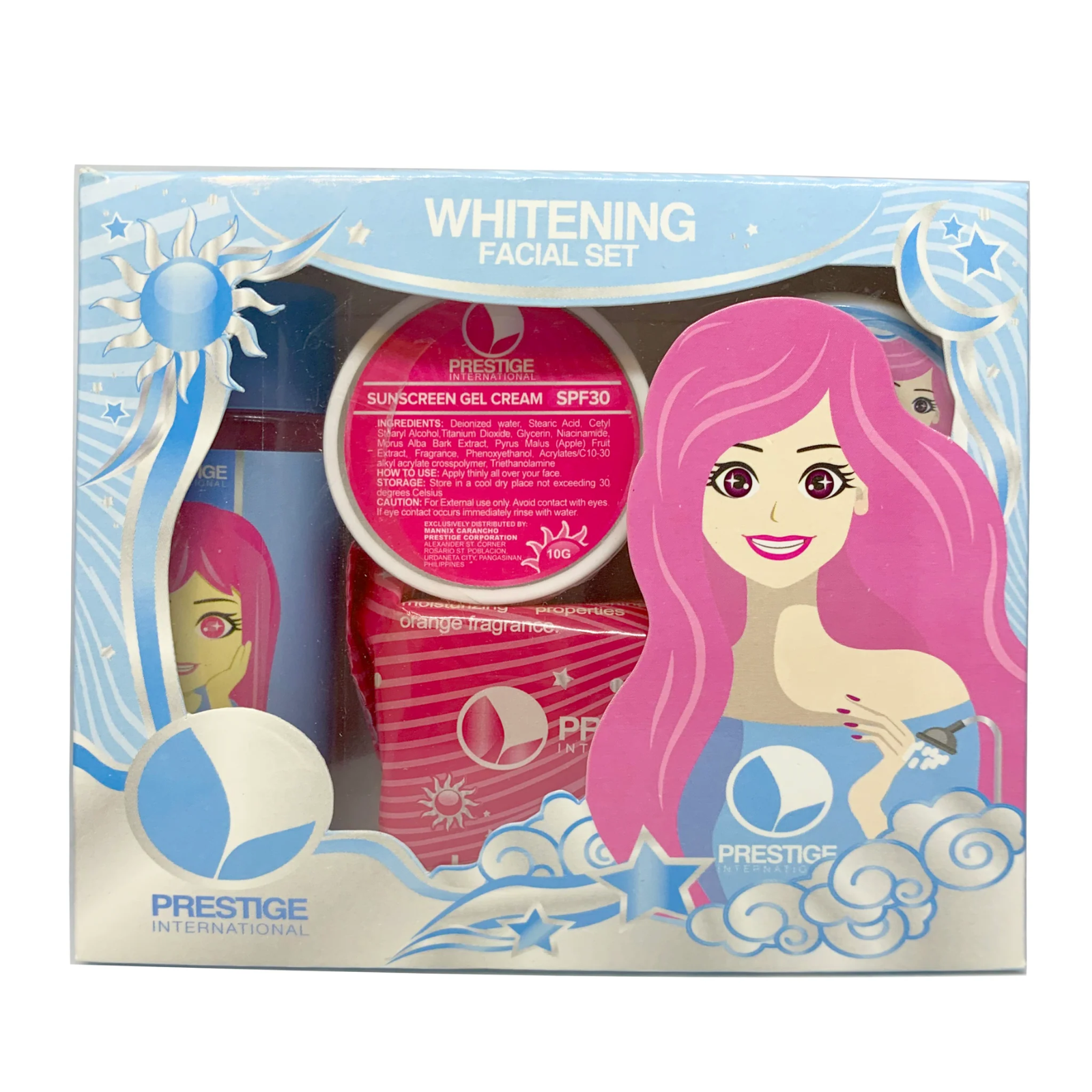 Prestige International Whitening Facial Set