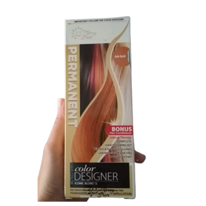 Merry Sun Permanent Hair Color Ash Gold