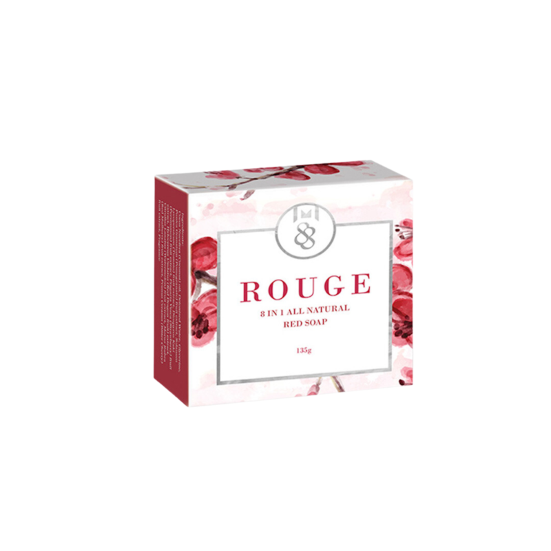 Rouge 8 In 1 All Natural Red Soap