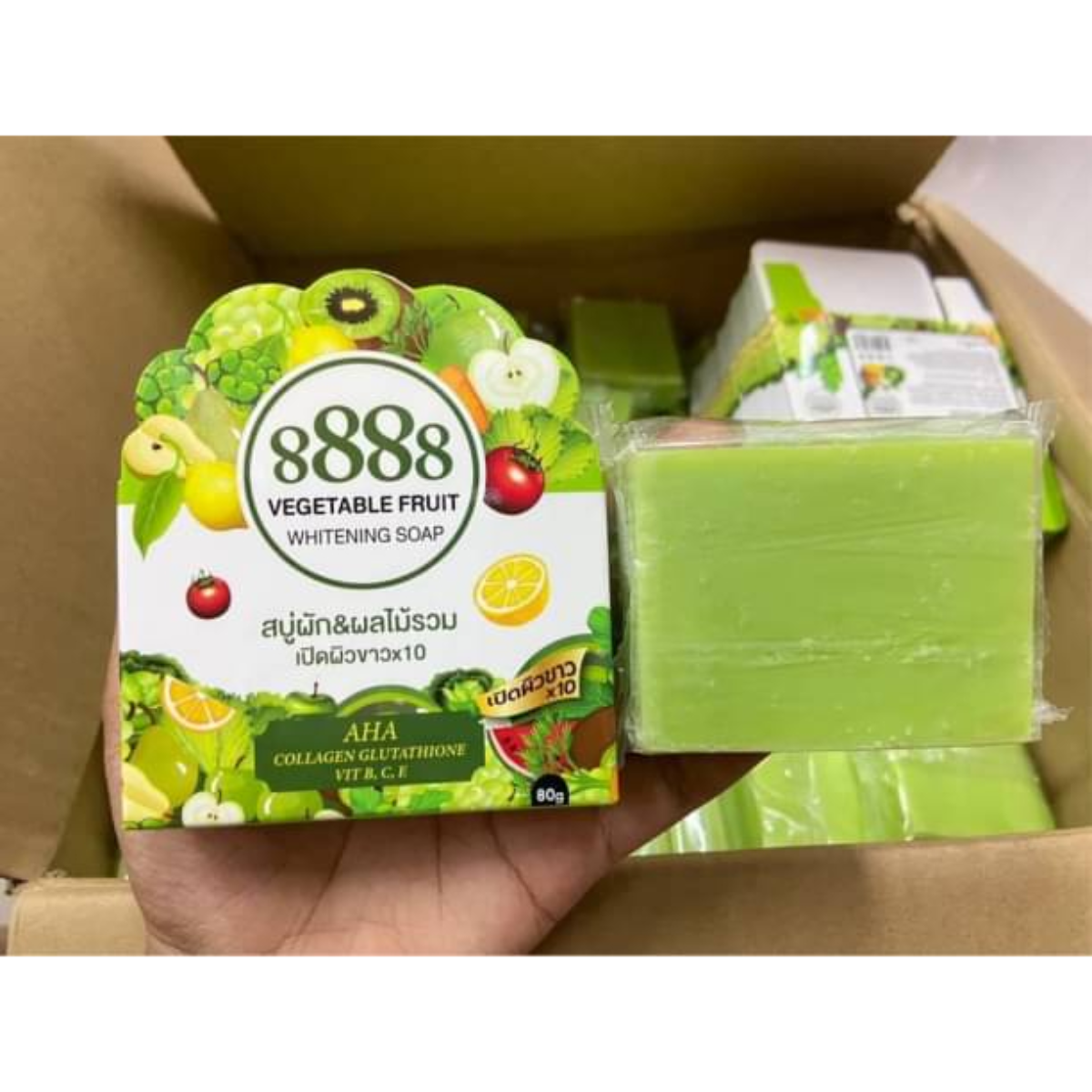 Vegatble Fruit Whitening Soap