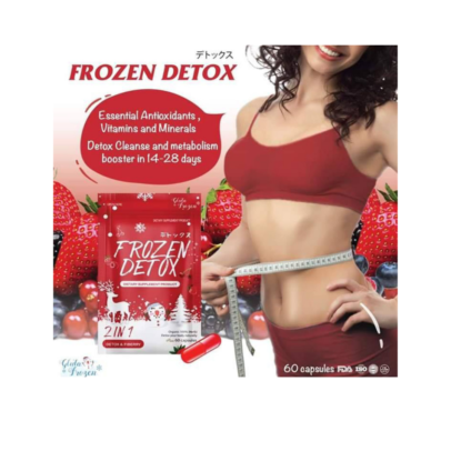 Gluta Frozen Detox Dietary Supplements (60 Capsules)
