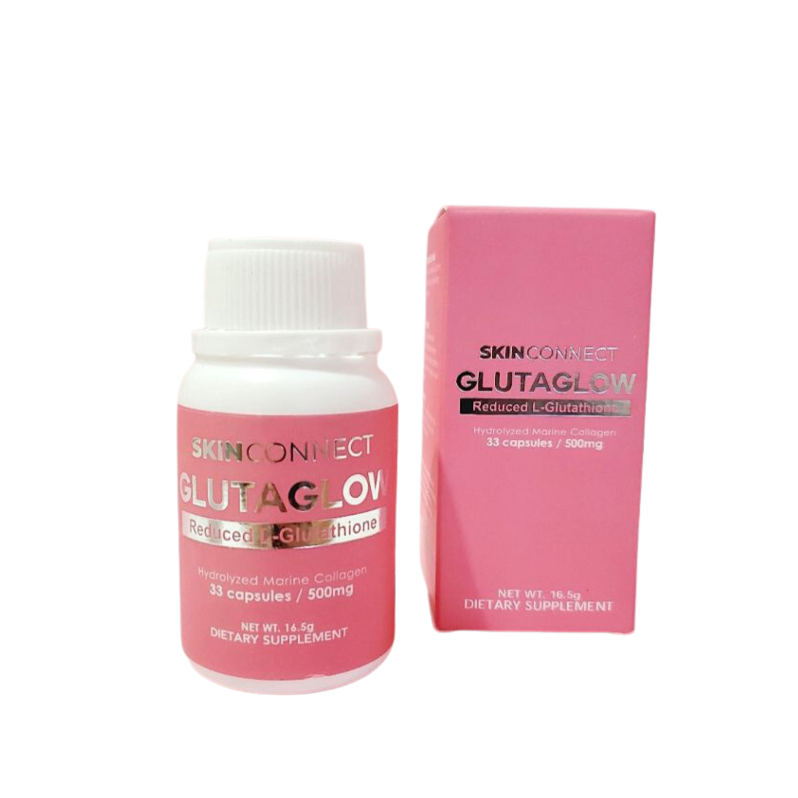 Skin Connect Gluta Glow ( 33 Capsules/ 500mg)