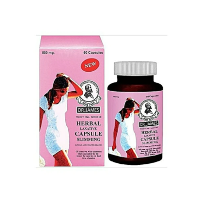 Dr. James Laxative Slimming Pink (60 Capsules)