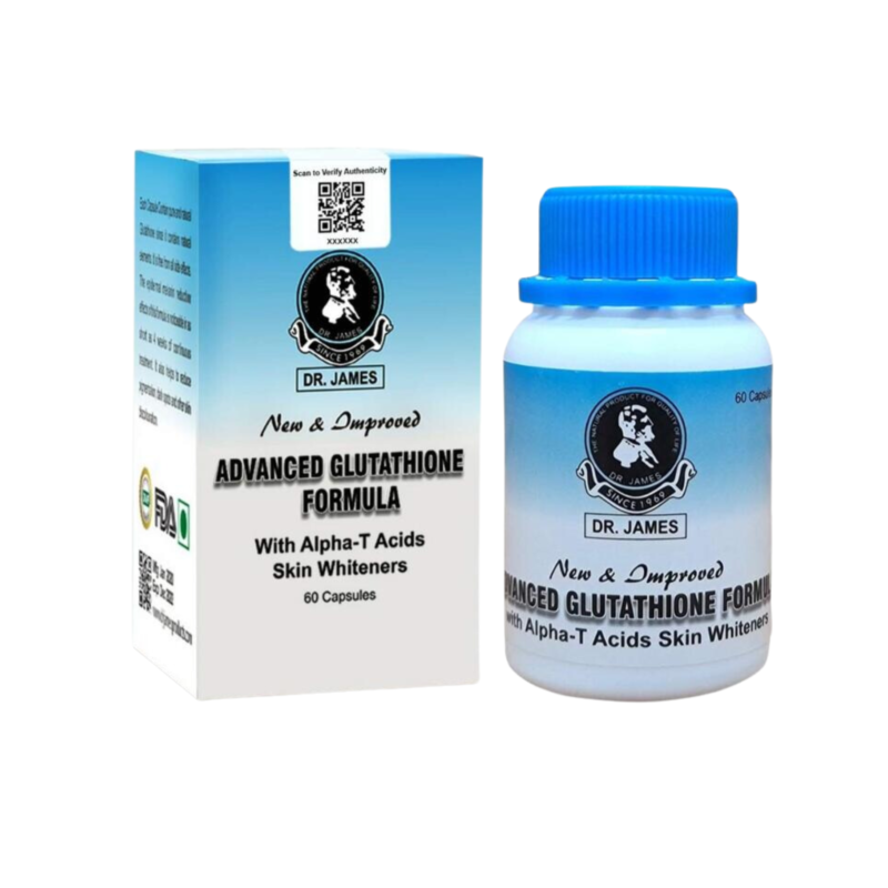 Dr. James Natural Glutathione (60 Capsules)