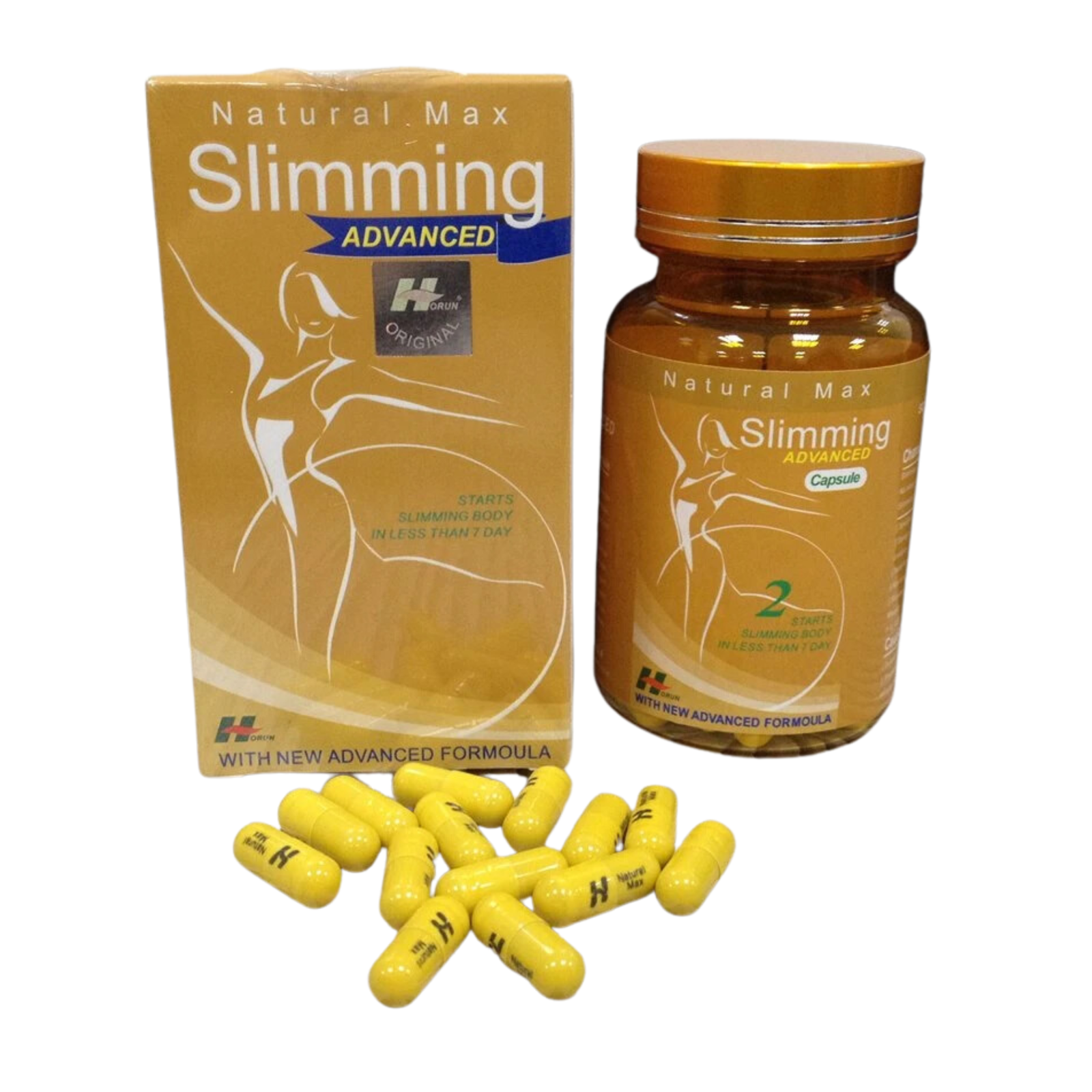 Natural Max Slimming Advanced Yellow Box