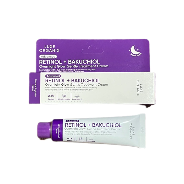 Luxe Organix Retinol + Bakuchiol Treatment Cream